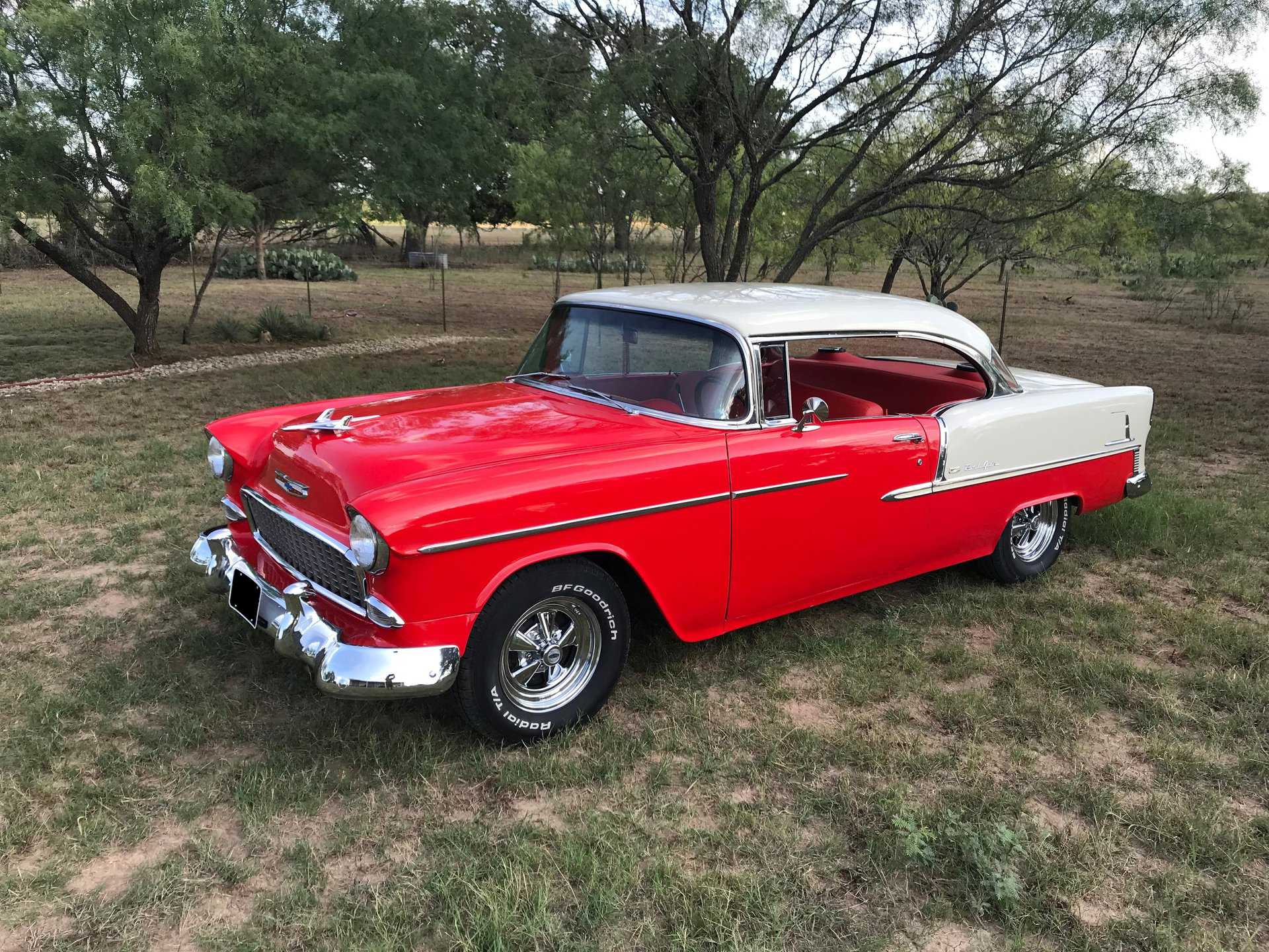 Classic car ready for delivery
